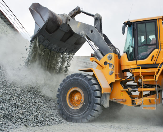 CountryMark lubricants help keep construction equipment running.