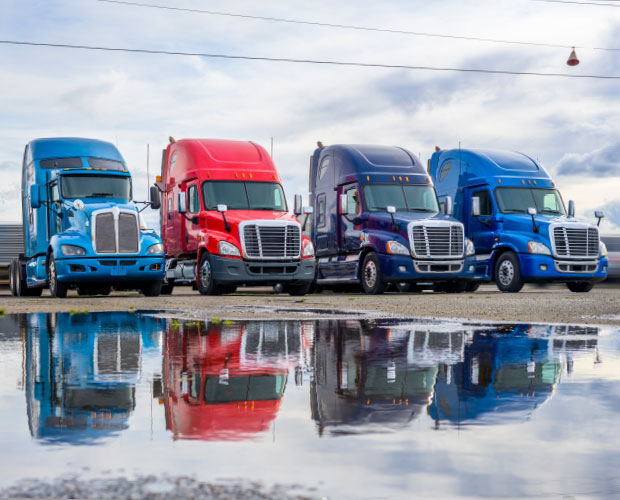 CountryMark lubricants work for trucking fleets.